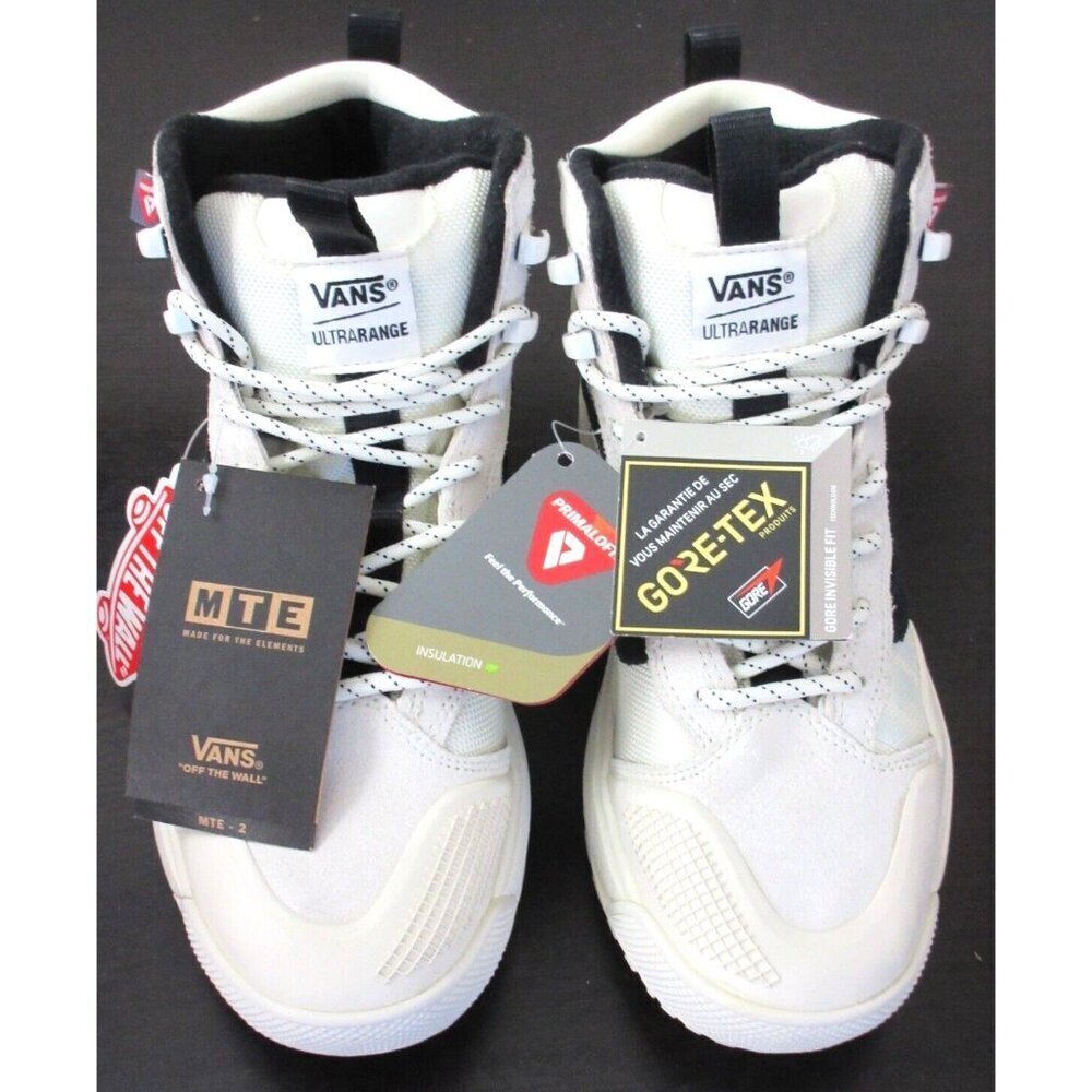 Vans Women's UltraRange Exo Hi MTE-2 Boots Marshmallow White Black Size 8.5 NIB - Picture 3 of 5